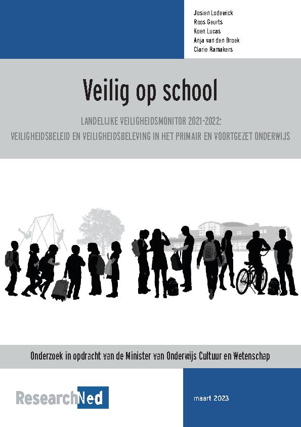 Veiligheidsmonitor veilig op school 2021-2022