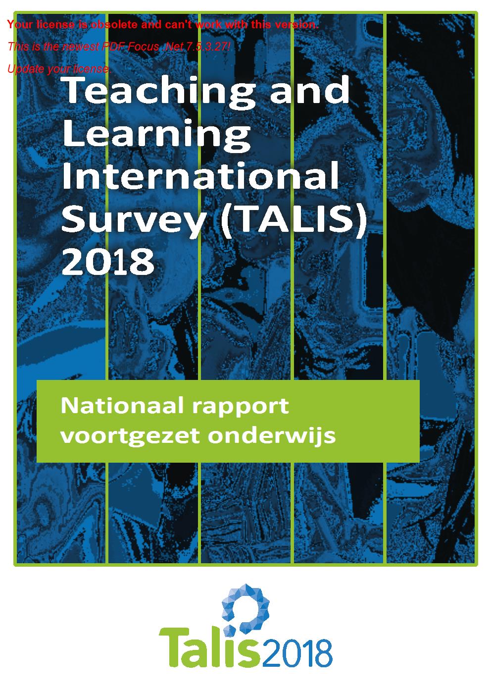 TALIS 2018 - Nationaal rapport voortgezet onderwijs - juli 2020
