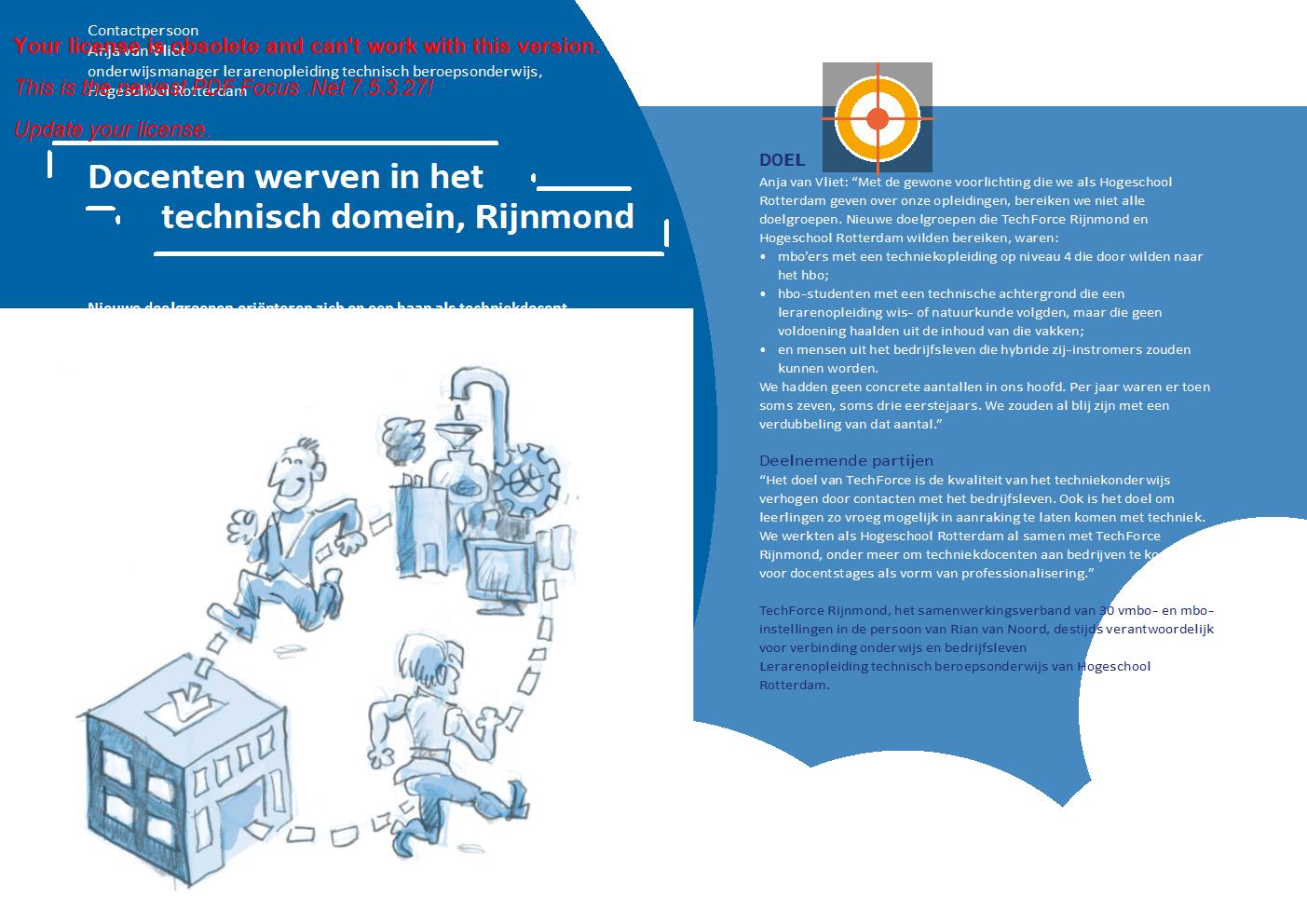 Docenten werven in het technisch domein - Rijnmond