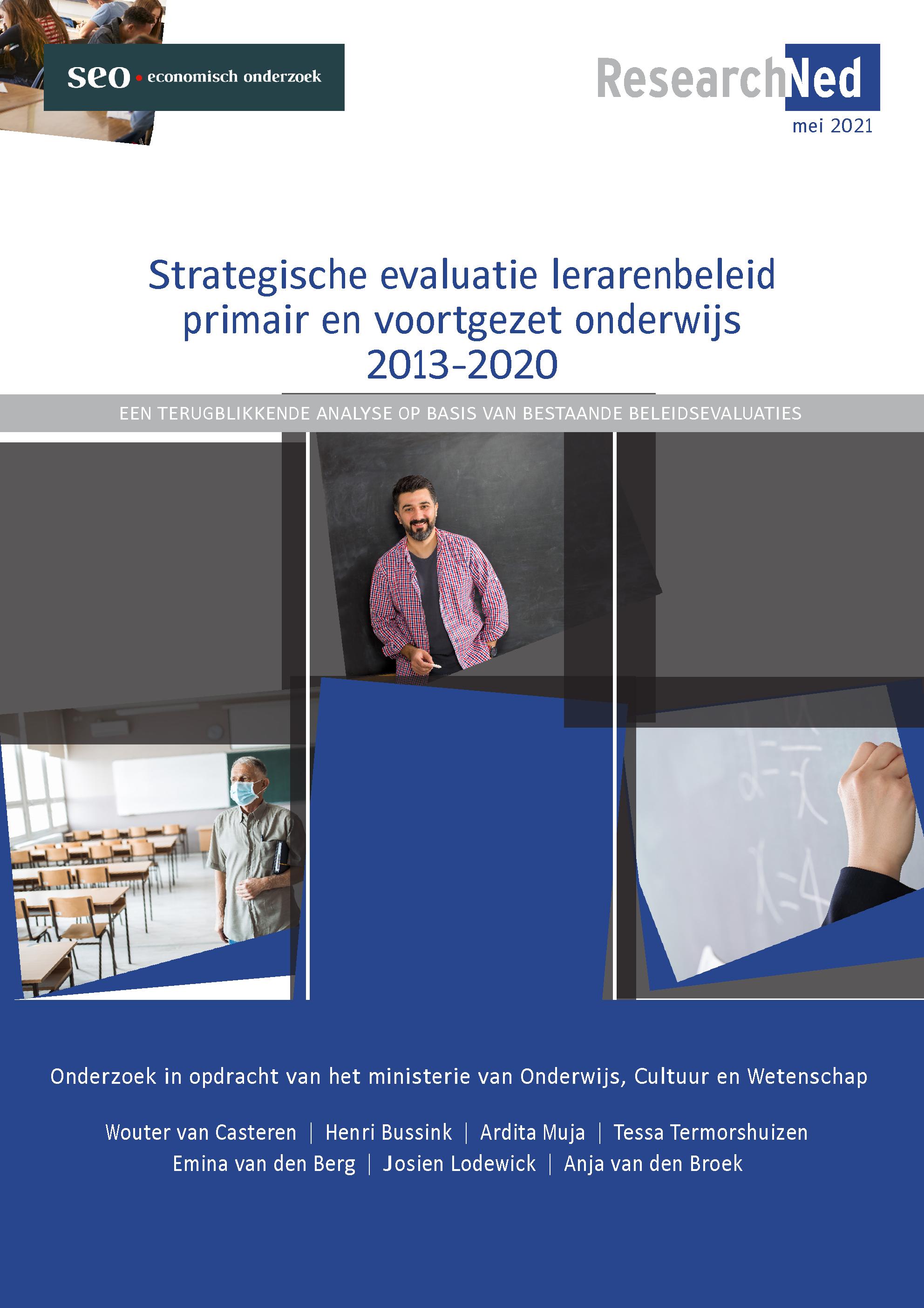 Strategische evaluatie lerarenbeleid primair en voortgezet onderwijs 2013-2020