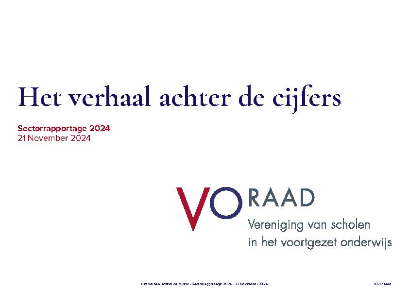 Sectorrapportage 2024 - VO-raad