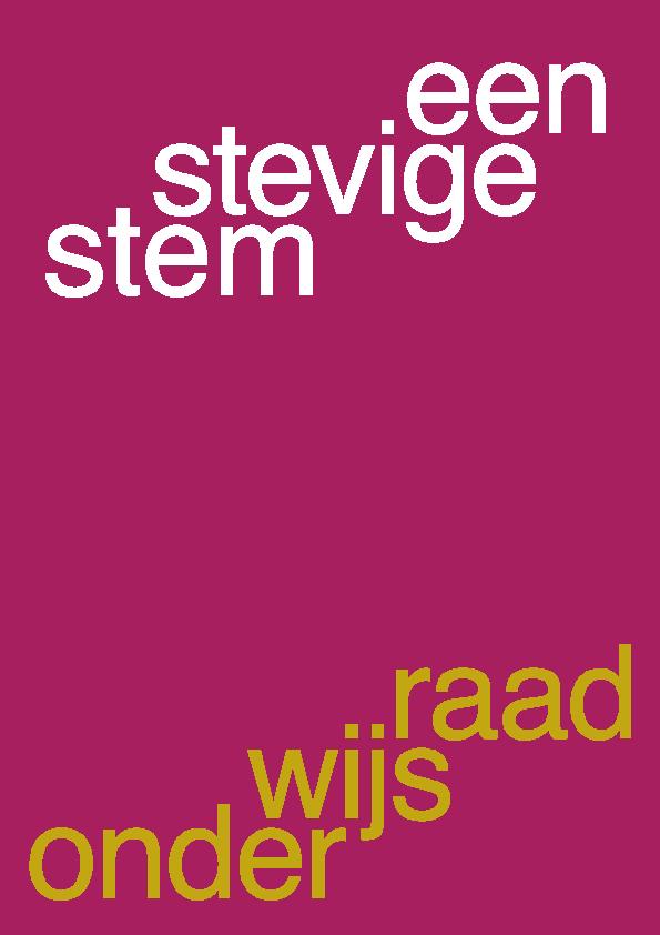 Een stevige stem (Advies Onderwijsraad over zeggenschap van leraren) - oktober 2024