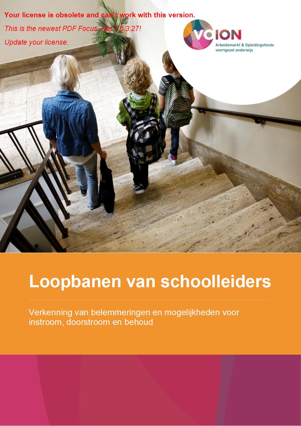 Onderzoeksrapport Loopbanen van schoolleiders - april 2023