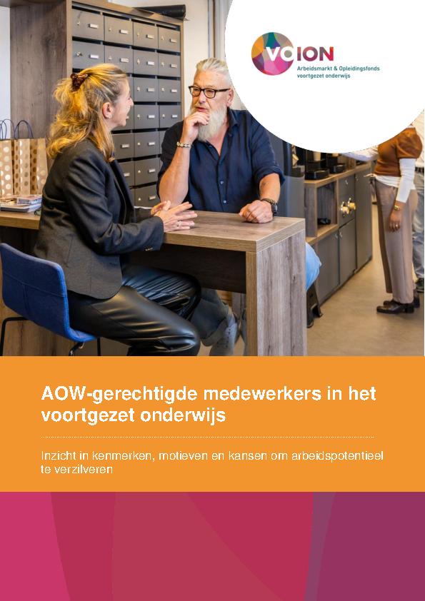 Onderzoeksrapport AOW-gerechtigde medewerkers in het voortgezet onderwijs - januari 2025